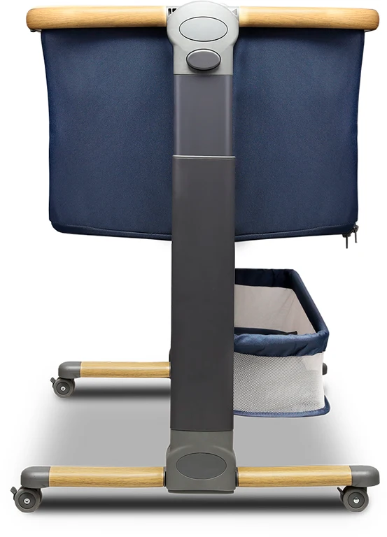 Приставне ліжечко Lionelo Timon BLUE NAVY